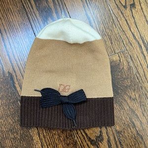 D&G Knit Beanie Hat Size S
